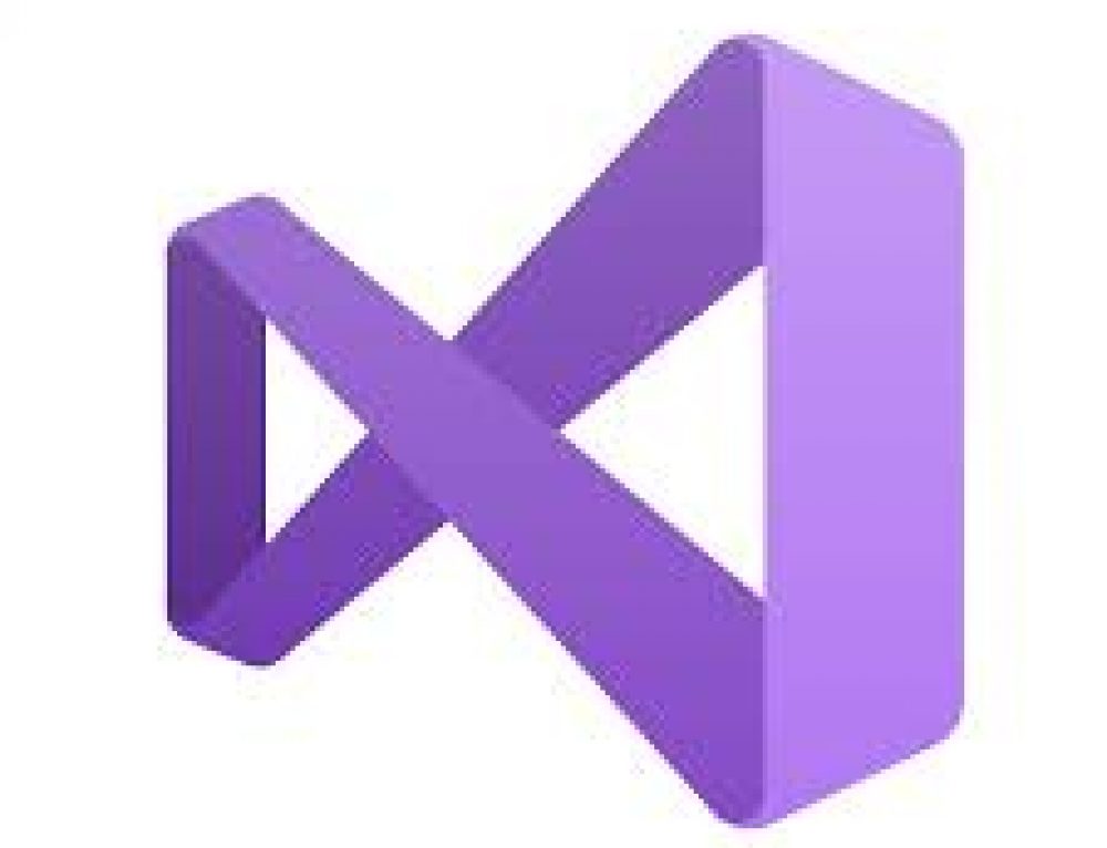 purple visual studio code icon